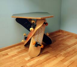 Skateboard Coffee Table, Go Skate Or Go Home - thumbnail 1