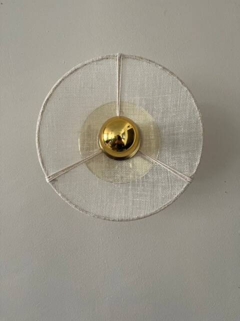 Leggera Fixed Linen Wall Light - Nomadic Version On Request - image 1