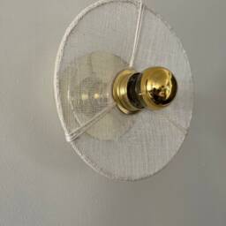 Leggera Fixed Linen Wall Light - Nomadic Version On Request - thumbnail 2