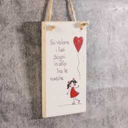 Heart, Love, Friendship, Recycled Wood, Poppy, Picture, Soul, Mother's Day - thumbnail 1