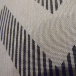 Chevron Pillow Cover Valentine's Day Black & Red Home Decor - thumbnail 2
