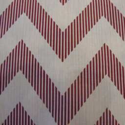 Chevron Pillow Cover Valentine's Day Black & Red Home Decor - thumbnail 4