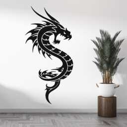 Dragon Wall Decal Removable Vinyl Sticker For Kids Room 4655 - thumbnail 3
