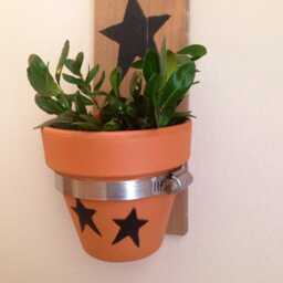 Planters & Pots, Hanging Planter, Pallet Wood Decor, Indoor Herb Garden, Rustic Wall Kitchen Succulent Pot, Plant Storage - thumbnail 3