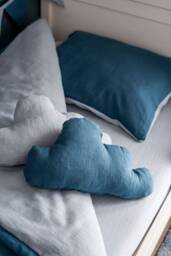 Linen Cloud Pillow Baby Room Decor, Soft Toy - thumbnail 1