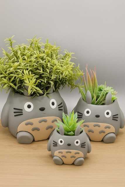 Totoro Plant Pot With Movable Legs - 3D Printed Planter & Pen Holder  Perfect For Home Or Desk Cute Fanart Design, 4 Sizes Available by Etsy |  uFurnish.com