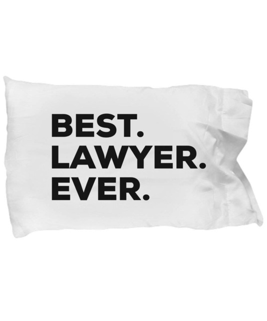 Lawyer Pillow Case, Gifts For , Best Ever, Pillowcase