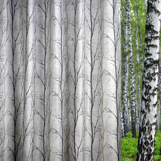 Beautiful Burley Woodland Themed Curtains Bespoke Handcrafted Made To Measure Eyelets Pencil Pleats Pinch - image 1