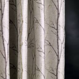 Beautiful Burley Woodland Themed Curtains Bespoke Handcrafted Made To Measure Eyelets Pencil Pleats Pinch - thumbnail 3