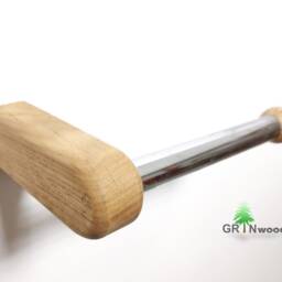 Toilet Paper Holder // Roll Wood Hook Hook Wall Tp - thumbnail 3