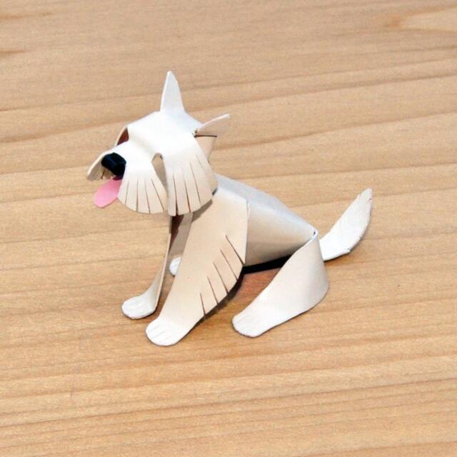 West Highland Terrier Handmade Copper Sculpture, Miniature Collectible Dog Art Figurine - image 1