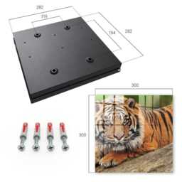 Tiger Resting Key Cabinet For Home, Orange Box Wall, Photographic Animals, Wildlife Lovers - thumbnail 4