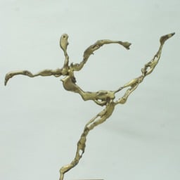 100% Real Pure Bronze Figurine Greek Art Decor Mable Statue Modern Artwork By Yiannis Nanouris - thumbnail 2