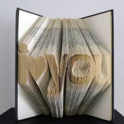 Girlfriend Gift - Folded Book Art Boyfriend Anniversary Best Selling Item I Love You Handmade Sculpture Husband/Wife - thumbnail 4
