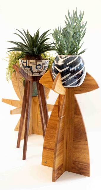 Indoor Plant Stand Tall Shelf Hanging Planter Garden Ornament Farmhouse Decor Wedding Gift Lover - image 1