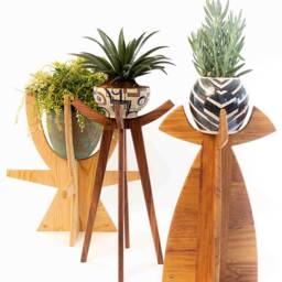 Indoor Plant Stand Tall Shelf Hanging Planter Garden Ornament Farmhouse Decor Wedding Gift Lover - thumbnail 3