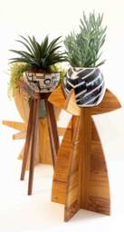 Indoor Plant Stand Tall Shelf Hanging Planter Garden Ornament Farmhouse Decor Wedding Gift Lover