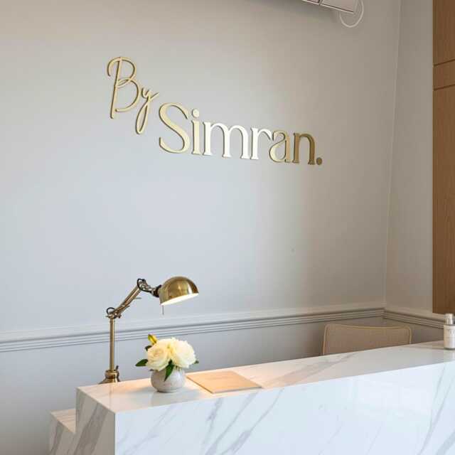 Custom 3D Acrylic Business Logo Text Sign - Laser Cut Wall Art - Salon, Spa - image 1