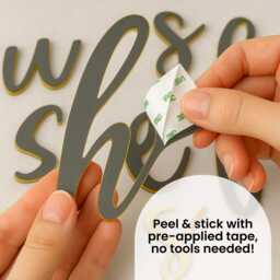 Custom 3D Acrylic Business Logo Text Sign - Laser Cut Wall Art - Salon, Spa - thumbnail 2