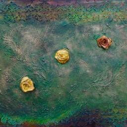 Vip Private Listing Happy Elf. Inspirational Wall Sculpture Art By Fae Factory Artist Dr Franky Dolan - Clay Relief Canvas Painting - thumbnail 3
