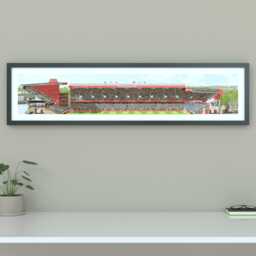 Nottingham Forest City Ground Stadium Panoramic Print - Football Art - thumbnail 1