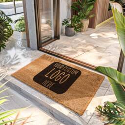 Company Doormat - Business Logo Design Personalized Door Mat Custom Welcome - thumbnail 2