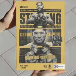 Ufc 288 Poster Sterling Vs Cejudo, Oliveira Dariush - Mma Wall Art - thumbnail 2
