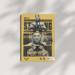 Ufc 288 Poster Sterling Vs Cejudo, Oliveira Dariush - Mma Wall Art - thumbnail 3