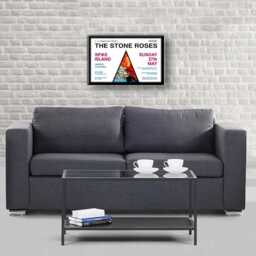 stone Roses Spike Island Ticket Canvas Wall Art - Music Memorabilia 64cm X 42cm - thumbnail 2
