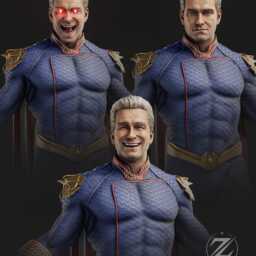 The Messiah - Corrupted Comic Superhero Tyrant Homelander Resin Figure 16K - thumbnail 3
