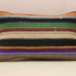 Throw Pillow, Sofa 12x20 in 30x50 cm, Vintage Kilim Pillow, Home Cushion Cover Boho Pillow Throw Koef-713 - thumbnail 2