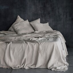 stonewashed Linen Bedspread 71x100 - thumbnail 4