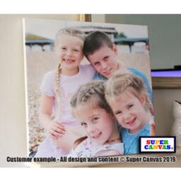 Your Photo Onto Canvas Custom Wedding Christmas Baby Holiday Family Couple Picture Wall Art Framed Print Mothers Day Gift - thumbnail 1