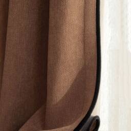 Madigan Semi Blackout Curtain With Black Trim, 8 Colors, Linen Look Room Darkening Curtain, Thermal For Bedroom Livingroom, 1Pc - thumbnail 3