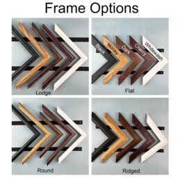 Name Picture Frame Wood - 11x14 Holds 8x10 Photo Personalized Frame, Gift For Grandparent, Back To School - thumbnail 2