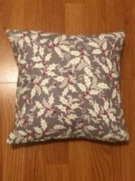 Holly Print Pillow Cover - thumbnail 1
