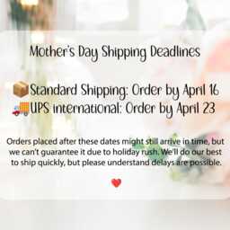 Personalized First Mother's Day Gift . Wooden Mom & Baby Bunny Daughters Mothers - thumbnail 3