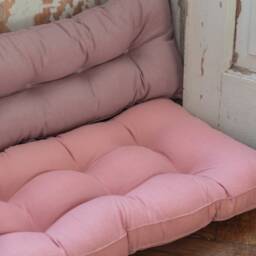 Cushion For Bench, Pink Custom Bench Cushion, Window Cushion, Seat, French Floor Pillow - thumbnail 2