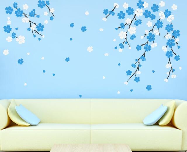 Cherry Blossom Tree Wall Decal Decals For Nursery Baby Boy Room Designs By Decalisland-Baby Sd 041 - image 1