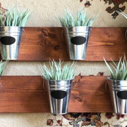Wall Planter With Chalk Labels - thumbnail 2