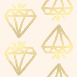 Personalized Organic Baby Blanket Gold Gemstones Swaddle - thumbnail 3