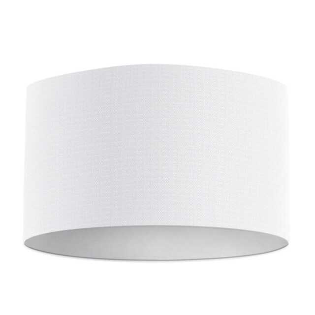 White Lampshade With 100% Cotton Fabric, Handmade Lampshades, Table Ceiling Lamp Shades - image 1