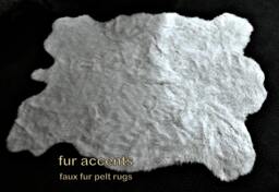 Faux Fur Buffalo Pelt Rug - Plains Hide, Sheepskin Style - thumbnail 1