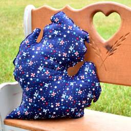 PDF Sewing Pattern Michigan Pillow Template Tutorial Gift Outline - thumbnail 4
