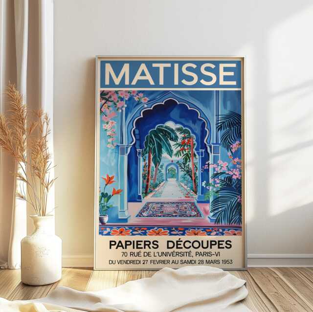 Henri Matisse Poster, Botanical Art, Decor, Animal Floral Boho Print, Bedroom Wall Art - image 1