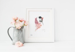 Klimt The Kiss Love Poster - Affiche D'mour Le Baiser Hobeika Art - thumbnail 1