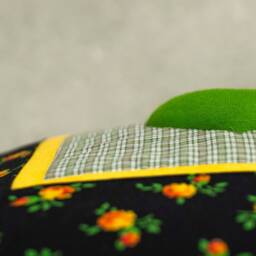 Square Cushion With Heart - thumbnail 3