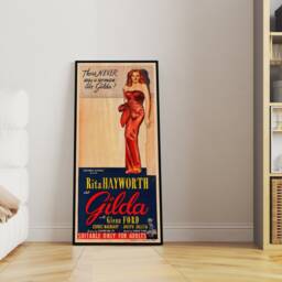 Gilda Poster Wood Print, Fanart Cinema Movie Posters On For This Lover, Extra Large Wall Art Prints, Film - thumbnail 3