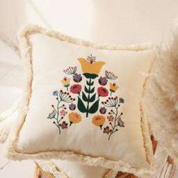 "Pillow With Embroidery ""Folk" - thumbnail 2