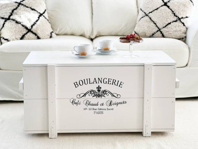 "Chest Cargo Crate ""Boulangerie" - image 1